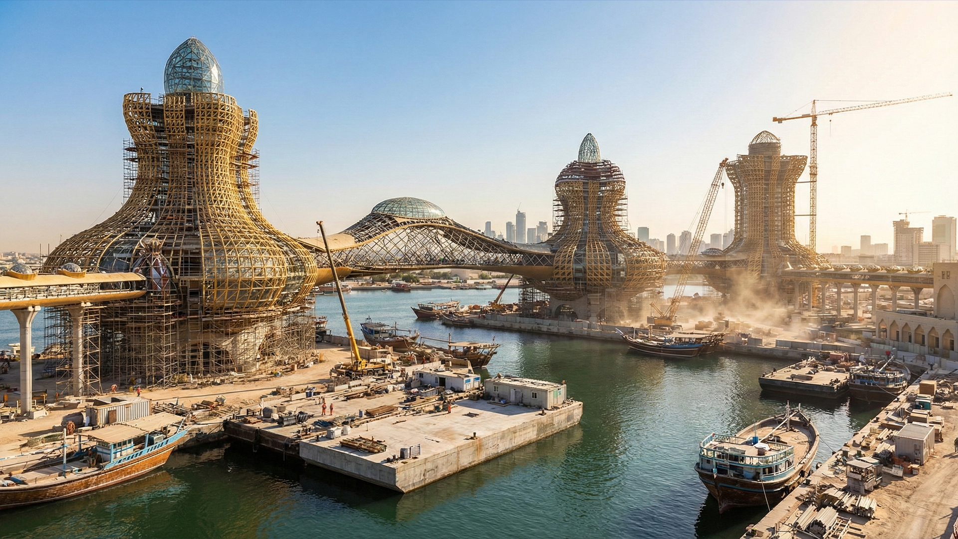 What constructing Aladdin City could look like